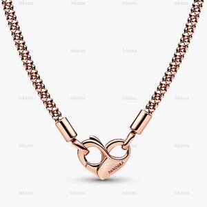 Pandora Studded Chain Necklace